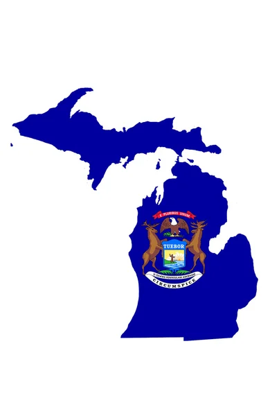 Estado de Michigan — Fotografia de Stock