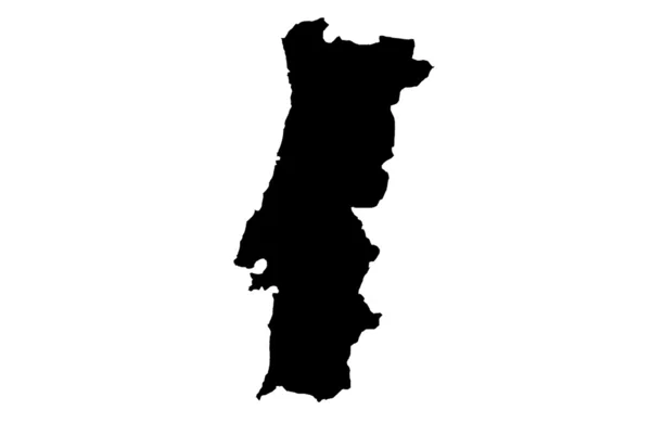 República Portuguesa mapa —  Fotos de Stock