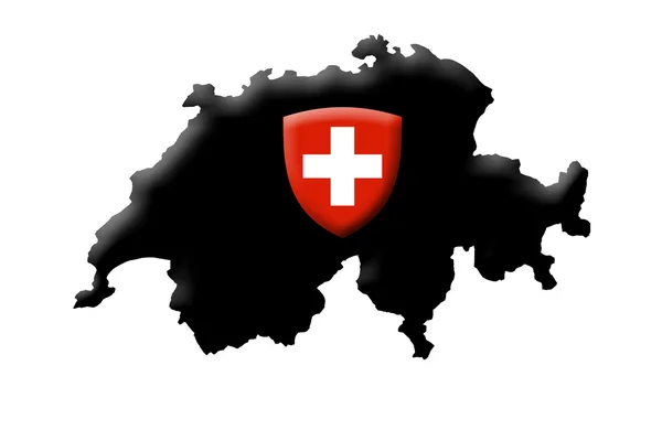 Schweizer Konföderation — Stockfoto