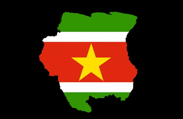 Republic of Suriname — Stock Photo, Image