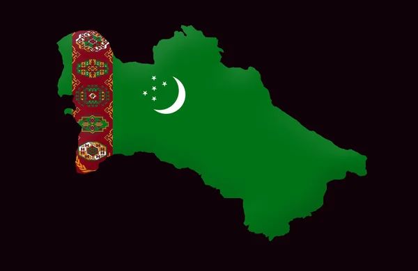 Republiken turkmenistan — Stockfoto