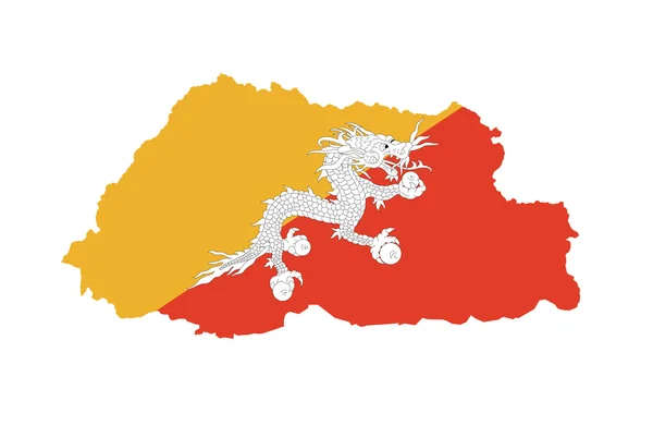 Regno del Bhutan — Foto Stock