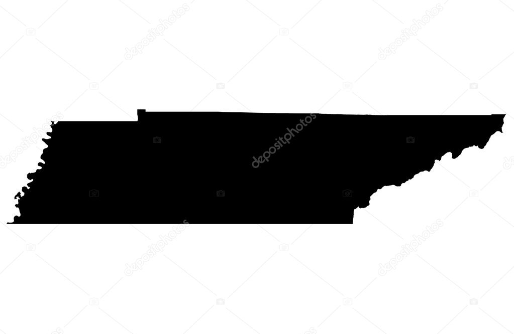 State of Tennessee on  white