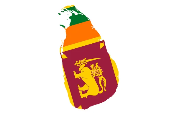Демократичної Соціалістичної Республіки Шрі Ланка — стокове фото