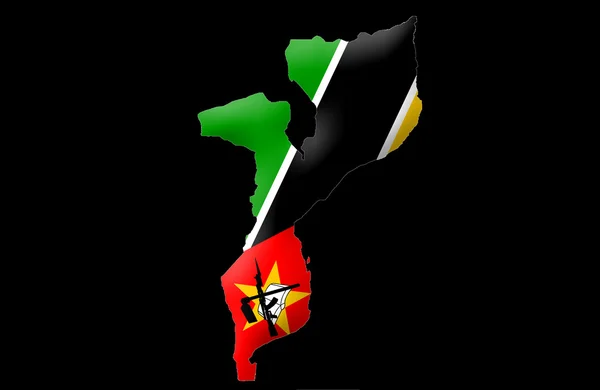 Republiek mozambique — Stockfoto