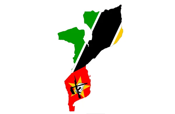 Republiki Mozambiku — Zdjęcie stockowe