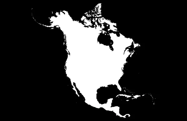 Severní Amerika — Stock fotografie