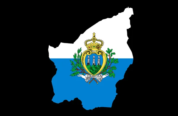 Республика Сан-Марино — стоковое фото