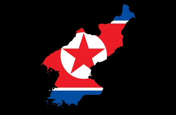 Democratische Republiek korea is — Stockfoto