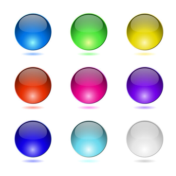 Color round buttons.