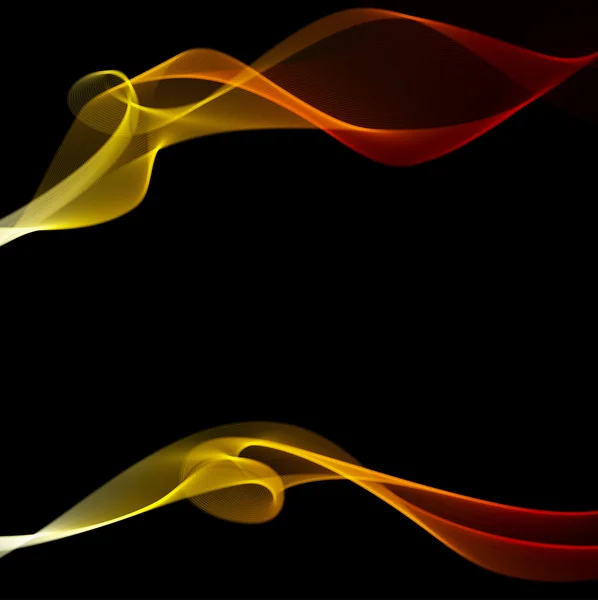 Abstracte brand vlammen vector achtergrond. — Stockvector