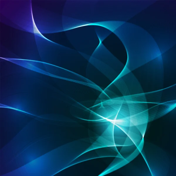 Abstrait fond bleu et violet lumières . — Image vectorielle