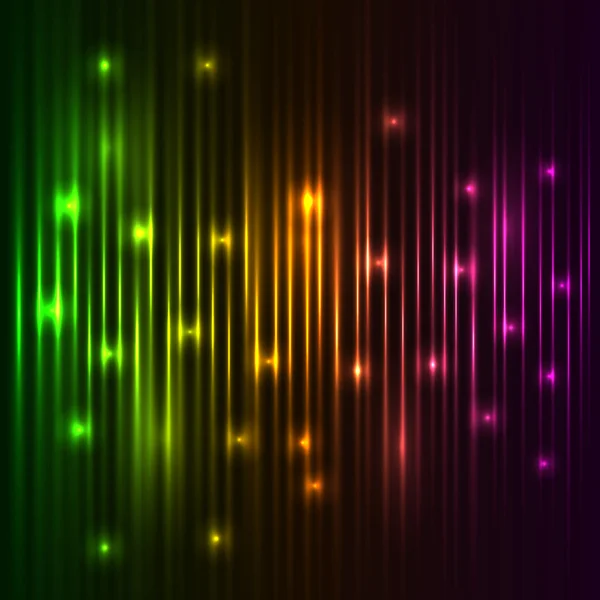 Abstract colorful vector lights background. — Stock Vector