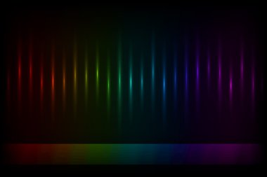 Vertical color lights background with copy space. clipart