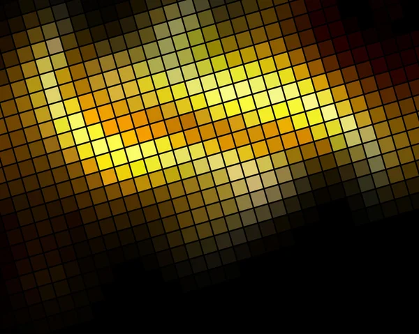 Goldene diagonale Mosaik-Vektor Hintergrund. — Stockvektor