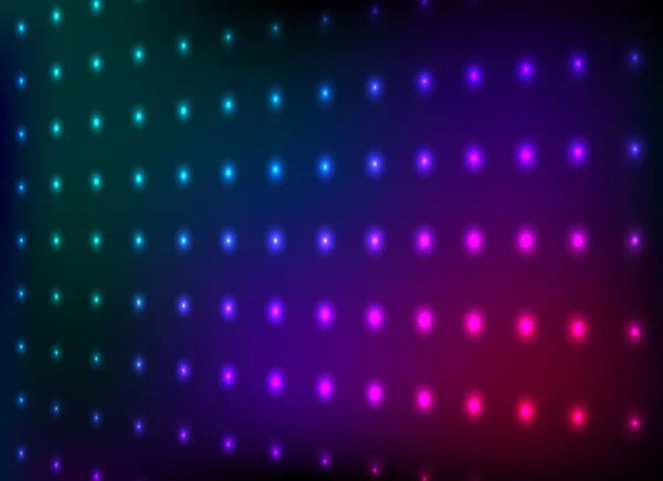 Abstrait coloré club lumières mur vecteur fond . — Image vectorielle