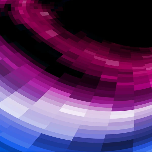 Abstrakte blaue und rosa Vektormosaik Hintergrund. — Stockvektor