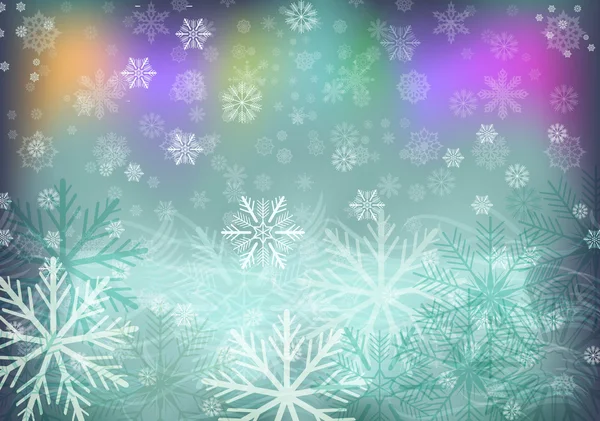 抽象冬季矢量背景 — 图库矢量图片