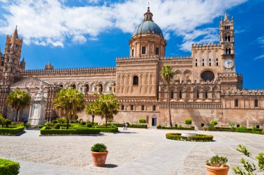 The Cathedral of Palermo clipart