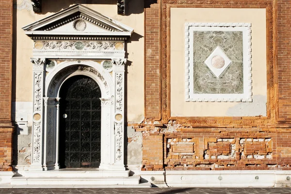 Detail van het gebouw in Venetië — Stockfoto