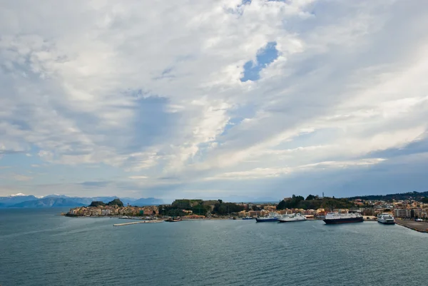 Korfu landskap — Stockfoto