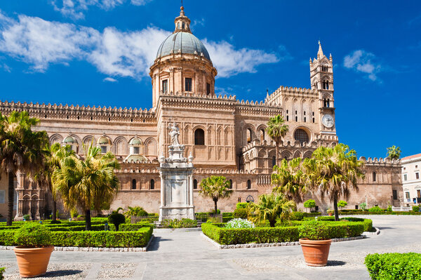 The Cathedral of Palermo is an architectural complex in Palermo (Sicily, Italy). The church was erected in 1185 by Walter Ophamil