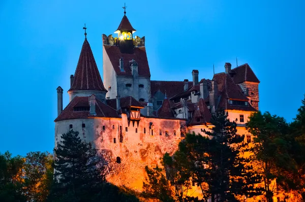 Castelo de Bran - Castelo do Conde Drácula, Roménia — Fotografia de Stock