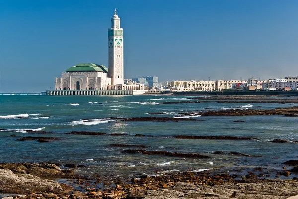 King Hassan II Mosque, Casablanca, Morocco — Stock Photo, Image
