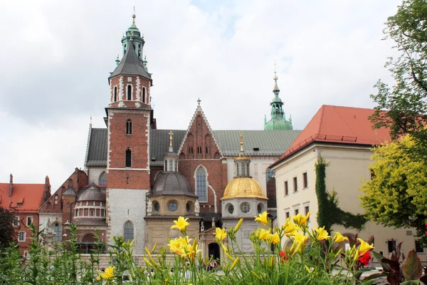 Królewski zamek na Wawelu, Kraków — Zdjęcie stockowe