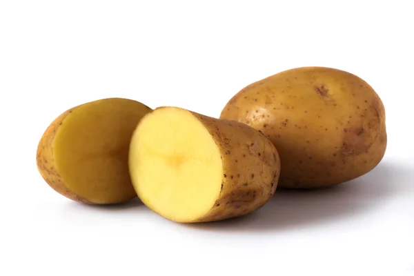 stock image Ginger with a few slices on white background