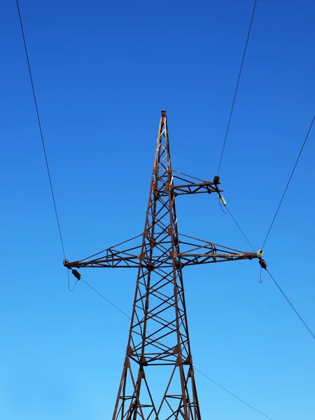 High voltage line — Stock Photo, Image