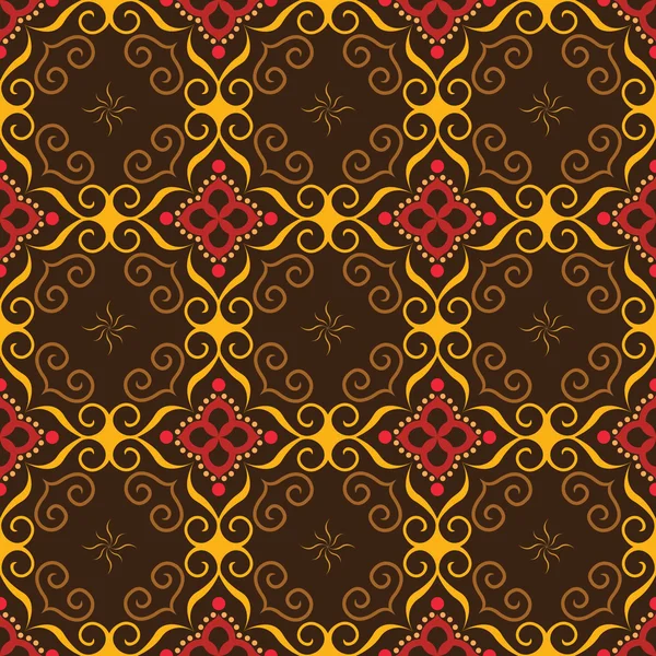 Elegantes orientalisches Muster — Stockvektor