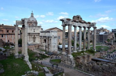The Roman Forum, Rome, Italy clipart