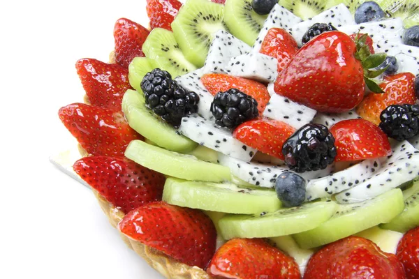 stock image Fresh fruit pie