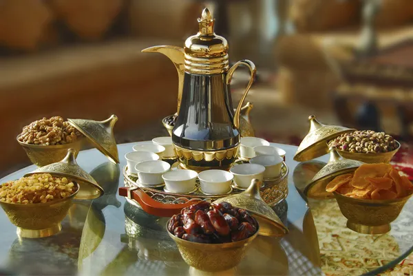 Arabic teapot Stock Photo