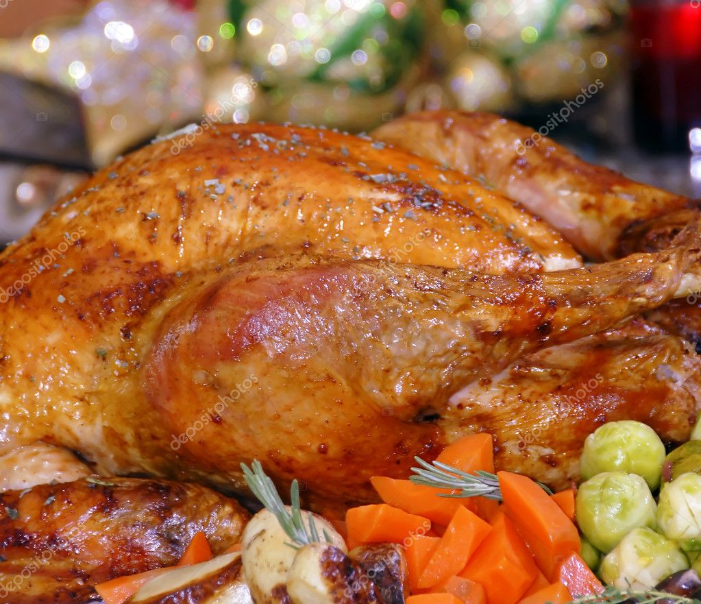 Roasted Turkey — Stock Photo © Pseudopixels #11177690