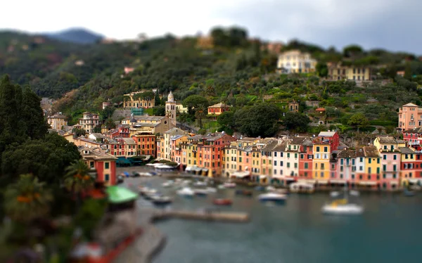 Turnos de inclinação Portofino — Fotografia de Stock