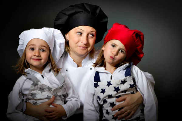 Family cook chef — Stock Photo, Image
