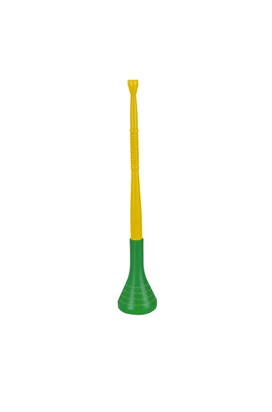 Vuvuzela tradycyjne plastikowe trąbki — Zdjęcie stockowe