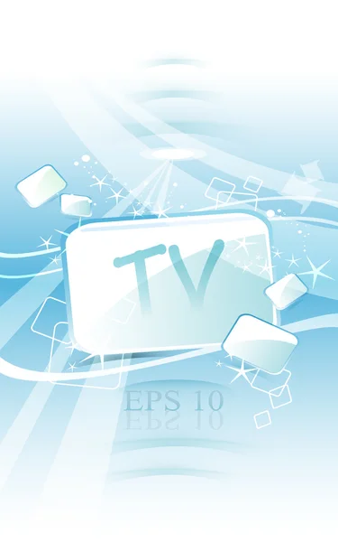 TV background — Stock Vector
