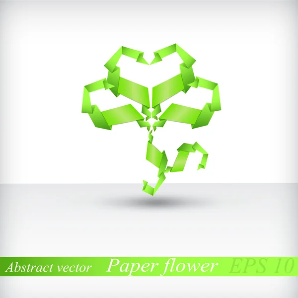 Abstract origami vector — Stock Vector