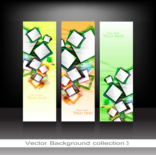 Collection Headers — Stock Vector