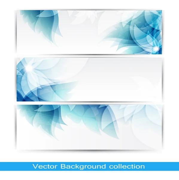 Set of Backgrounds — Stock Vector