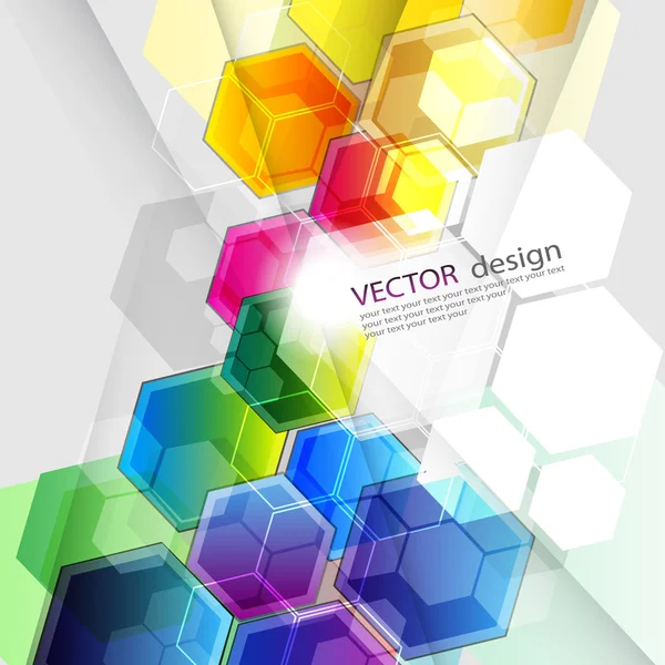 Az absztrakt vektor kialakítása — Stock Vector