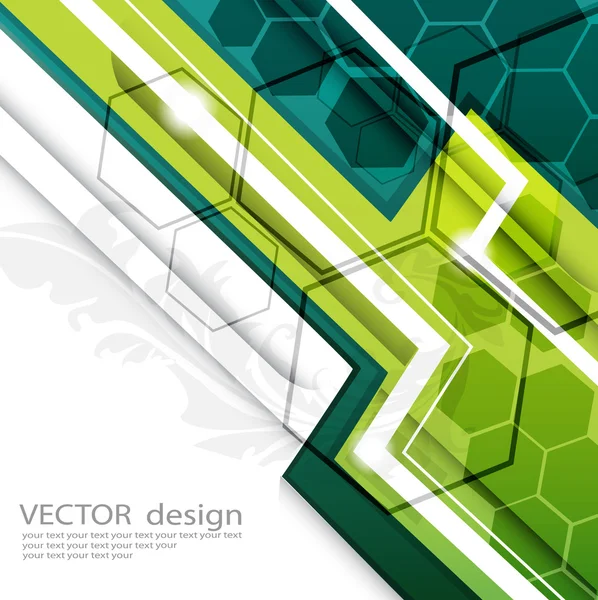 Design astratto del vettore — Vettoriale Stock