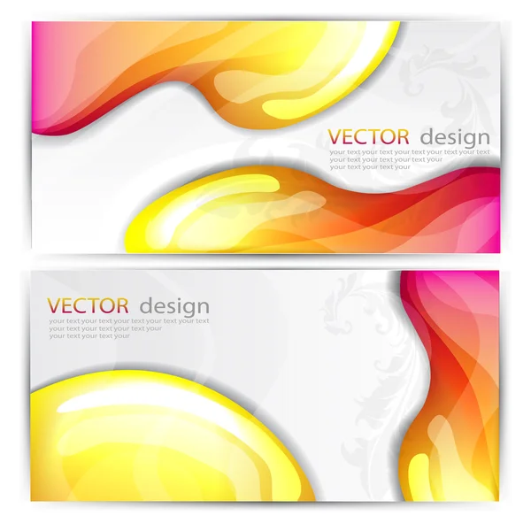 Záhlaví webové stránky vektor — Stockový vektor