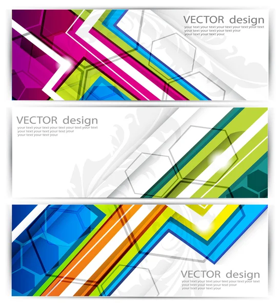 Vector website headers — Stockvector