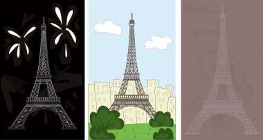 Eiffel tower clipart