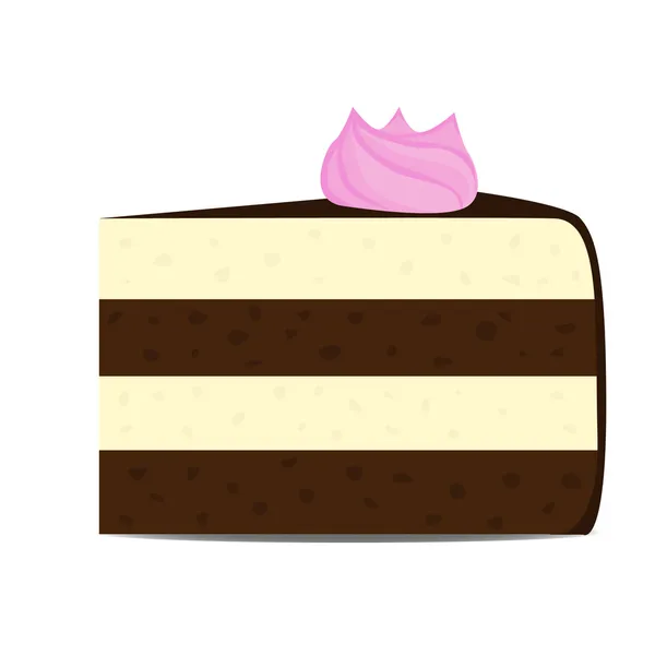 一块蛋糕 — 图库矢量图片