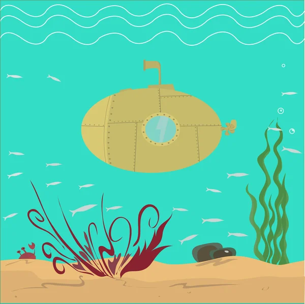 잠수함 — 스톡 벡터